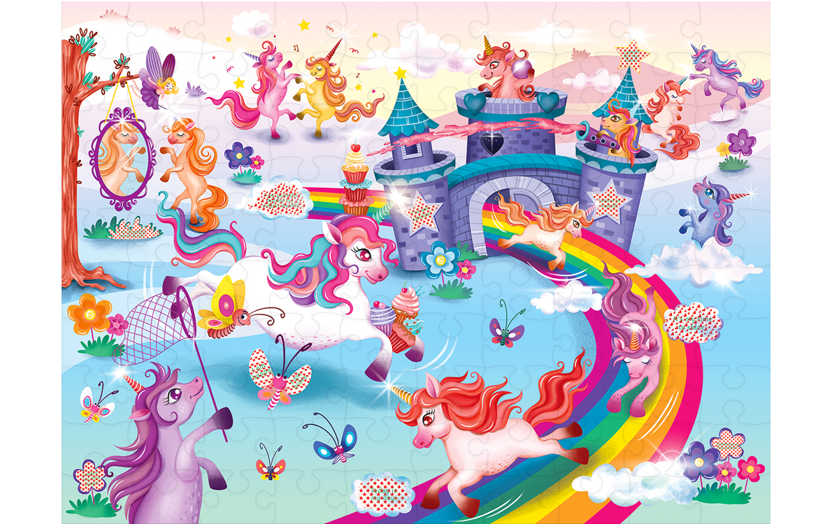UNICORN PUZZLE 100 pcs