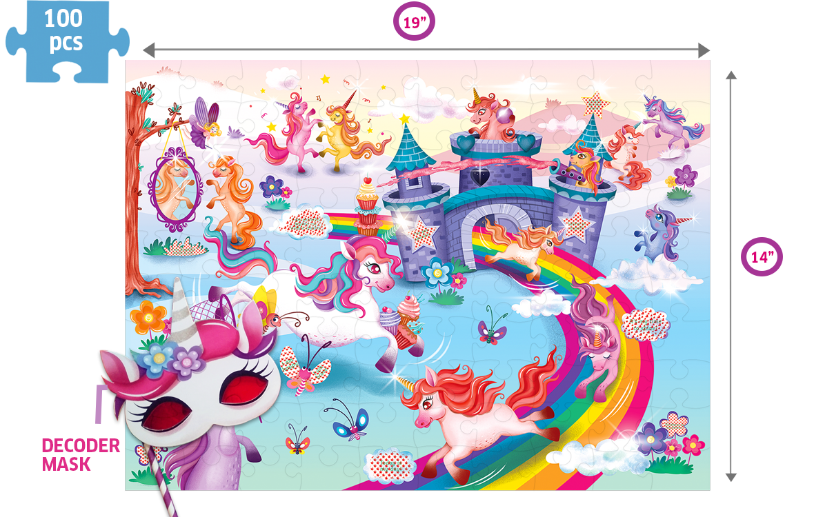 UNICORN PUZZLE 100 pcs